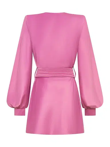 Zhivago Women's Cala Conta Satin Minidress - Dusty Pink | Thumbnail 3 Zhivago Women's Cala Conta Satin Minidress - Dusty Pink | Thumbnail 3