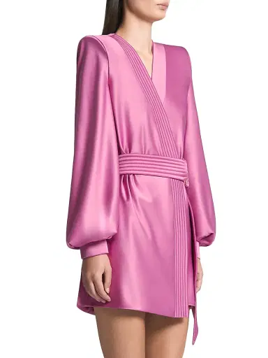 Zhivago Women's Cala Conta Satin Minidress - Dusty Pink | Thumbnail 5 Zhivago Women's Cala Conta Satin Minidress - Dusty Pink | Thumbnail 5