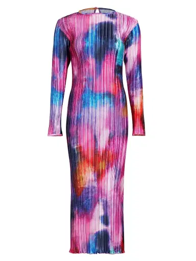 L'Idée Women's Exposition Pleated Midi-Dress | Thumbnail 1 L'Idée Women's Exposition Pleated Midi-Dress | Thumbnail 1