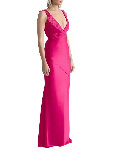 Zhivago Women's Signature Beloved Sleeveless Satin Gown | Thumbnail 4 Zhivago Women's Signature Beloved Sleeveless Satin Gown | Thumbnail 4