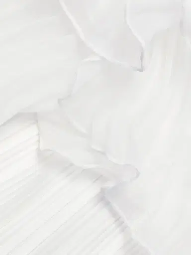 L'Idée Women's Fleur Pleated Puff Minidress | Thumbnail 7 L'Idée Women's Fleur Pleated Puff Minidress | Thumbnail 7
