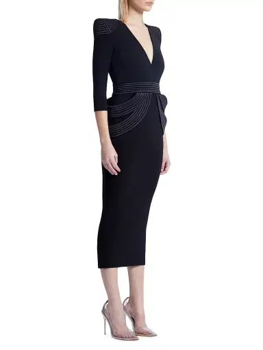 Zhivago Women's Empty Streets Cocktail Dress - Black | Thumbnail 4 Zhivago Women's Empty Streets Cocktail Dress - Black | Thumbnail 4
