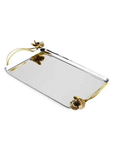 Michael Aram Anemone Serving Tray | Thumbnail 1 Michael Aram Anemone Serving Tray | Thumbnail 1