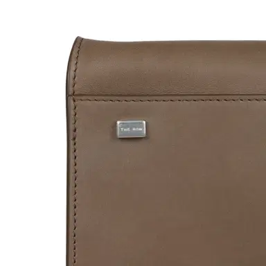 The Row The Row Soft Margaux 12 Bag Mouse Grey Saddle Leather Silver Hardware | Thumbnail 8 The Row The Row Soft Margaux 12 Bag Mouse Grey Saddle Leather Silver Hardware | Thumbnail 8