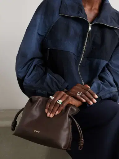 Loewe Flamenco Mini Leather Clutch | Thumbnail 2 Loewe Flamenco Mini Leather Clutch | Thumbnail 2