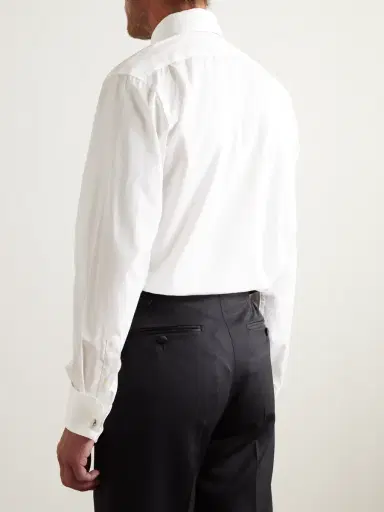 Favourbrook Gatsby Classic-Collar Cotton-Poplin Shirt - Men | Thumbnail 3 Favourbrook Gatsby Classic-Collar Cotton-Poplin Shirt - Men | Thumbnail 3
