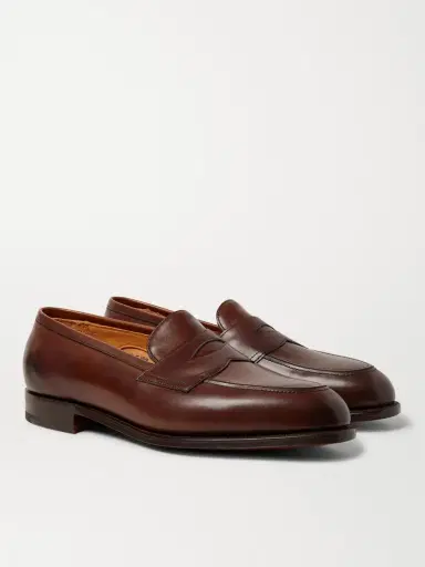 Edward Green Piccadilly Leather Penny Loafers - Men | Thumbnail 4 Edward Green Piccadilly Leather Penny Loafers - Men | Thumbnail 4