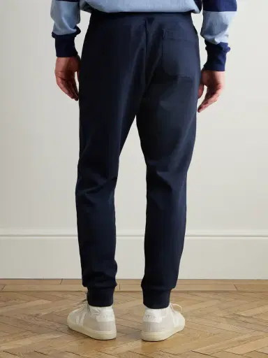 Polo Ralph Lauren Slim-Fit Tapered Jersey Sweatpants - Men | Thumbnail 4 Polo Ralph Lauren Slim-Fit Tapered Jersey Sweatpants - Men | Thumbnail 4