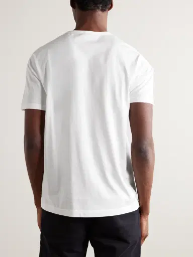Sunspel Slim-Fit Cotton-Jersey T-Shirt - Men | Thumbnail 4 Sunspel Slim-Fit Cotton-Jersey T-Shirt - Men | Thumbnail 4