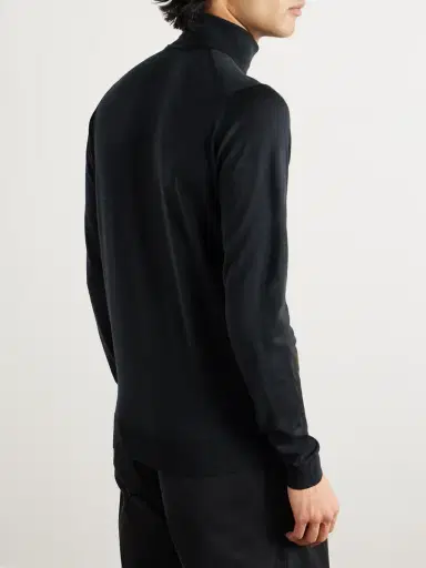 John Smedley Cherwell Merino Wool Rollneck Sweater - Men | Thumbnail 4 John Smedley Cherwell Merino Wool Rollneck Sweater - Men | Thumbnail 4