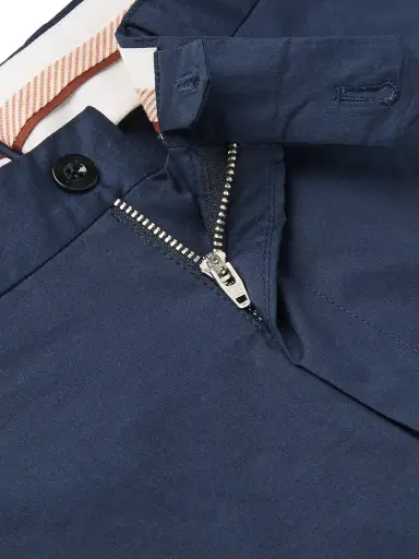 Loro Piana Navy Slim-Fit Stretch-Cotton Twill Trousers - Men | Thumbnail 6 Loro Piana Navy Slim-Fit Stretch-Cotton Twill Trousers - Men | Thumbnail 6
