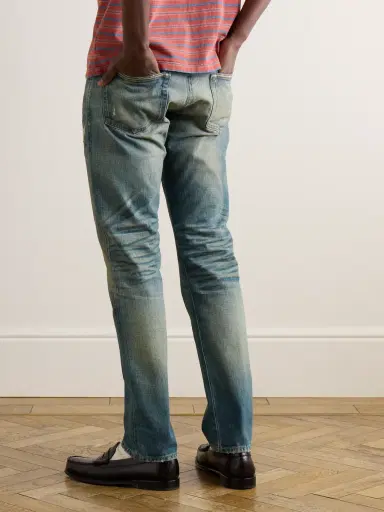 RRL Ridgway Slim-Fit Distressed Selvedge Denim Jeans - Men | Thumbnail 3 RRL Ridgway Slim-Fit Distressed Selvedge Denim Jeans - Men | Thumbnail 3