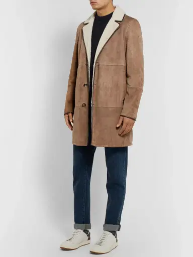Loro Piana Wollaston Shearling Coat - Men | Thumbnail 2 Loro Piana Wollaston Shearling Coat - Men | Thumbnail 2