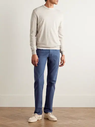 Loro Piana Slim-Fit Baby Cashmere Sweater - Men | Thumbnail 2 Loro Piana Slim-Fit Baby Cashmere Sweater - Men | Thumbnail 2