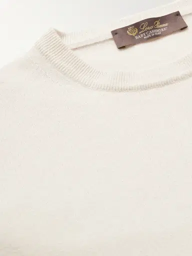 Loro Piana Slim-Fit Baby Cashmere Sweater - Men | Thumbnail 4 Loro Piana Slim-Fit Baby Cashmere Sweater - Men | Thumbnail 4