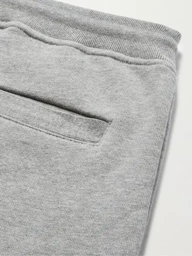 Thom Browne Tapered Striped Cotton-Jersey Sweatpants - Men | Thumbnail 4 Thom Browne Tapered Striped Cotton-Jersey Sweatpants - Men | Thumbnail 4