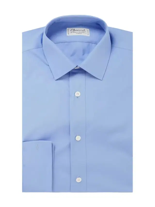 Blue Cotton Shirt - Men Blue Cotton Shirt - Men