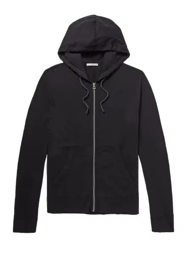 James Perse Supima Cotton-Jersey Hoodie - Men | Thumbnail 1 James Perse Supima Cotton-Jersey Hoodie - Men | Thumbnail 1