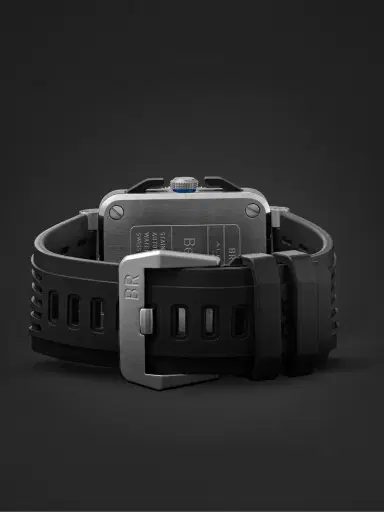Bell & Ross Alpine F1 Team BR 03-94 Limited Edition Automatic Chronograph 42mm Stainless Steel and Rubber Watch, Ref. No. BR0394-A521/SRB - Men | Thumbnail 6 Bell & Ross Alpine F1 Team BR 03-94 Limited Edition Automatic Chronograph 42mm Stainless Steel and Rubber Watch, Ref. No. BR0394-A521/SRB - Men | Thumbnail 6