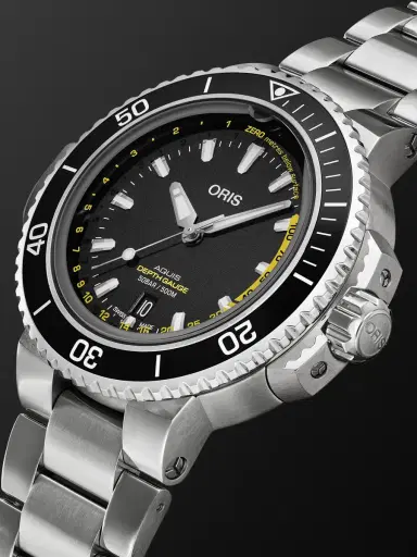 ORIS Aquis Depth Gauge Automatic Stainless Steel Watch, Ref. 01 733 7755 4154-Set MB - Men | Thumbnail 3 ORIS Aquis Depth Gauge Automatic Stainless Steel Watch, Ref. 01 733 7755 4154-Set MB - Men | Thumbnail 3