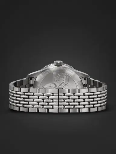 Montblanc 1858 Geosphere Automatic Stainless Steel Watch, Ref. 125872 - Men | Thumbnail 6 Montblanc 1858 Geosphere Automatic Stainless Steel Watch, Ref. 125872 - Men | Thumbnail 6