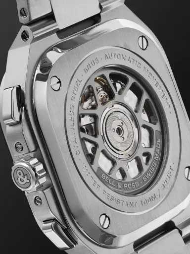 Bell & Ross BR 05 Automatic Chronograph Stainless Steel Watch, Ref. BR05C-BL-ST/SST - Men | Thumbnail 3 Bell & Ross BR 05 Automatic Chronograph Stainless Steel Watch, Ref. BR05C-BL-ST/SST - Men | Thumbnail 3