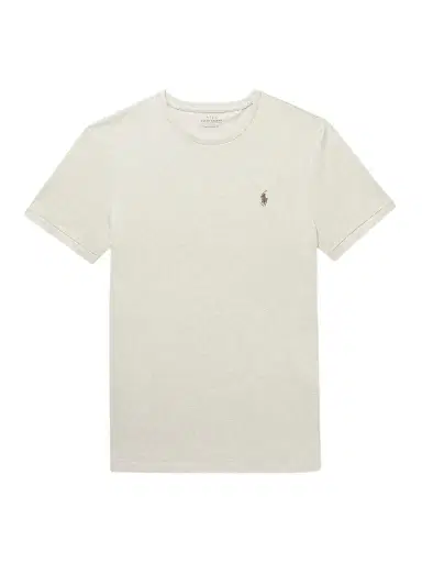 Polo Ralph Lauren Slim-Fit Logo-Embroidered Mélange Cotton-Jersey T-Shirt - Men | Thumbnail 1 Polo Ralph Lauren Slim-Fit Logo-Embroidered Mélange Cotton-Jersey T-Shirt - Men | Thumbnail 1