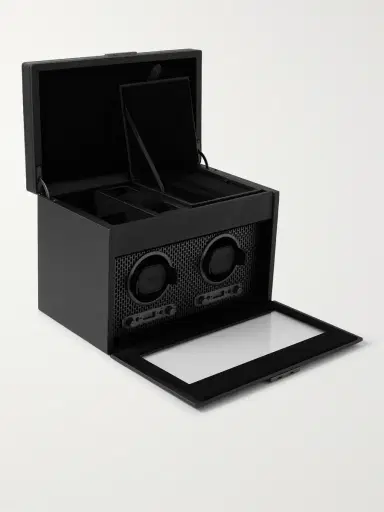 Wolf Axis Vegan Leather Two-Piece Watch Winder - Men | Thumbnail 2 Wolf Axis Vegan Leather Two-Piece Watch Winder - Men | Thumbnail 2