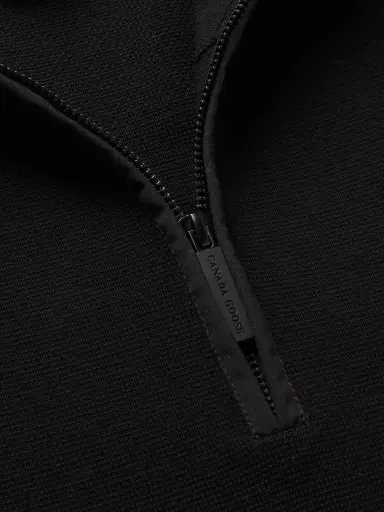 Canada Goose Stormont Slim-Fit CORDURA-Trimmed Merino Wool Half-Zip Sweater - Men | Thumbnail 4 Canada Goose Stormont Slim-Fit CORDURA-Trimmed Merino Wool Half-Zip Sweater - Men | Thumbnail 4