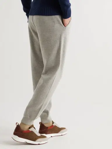Loro Piana Tapered Cashmere-Blend Sweatpants - Men | Thumbnail 3 Loro Piana Tapered Cashmere-Blend Sweatpants - Men | Thumbnail 3