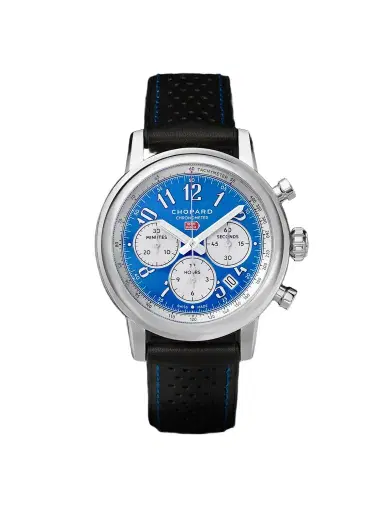 Chopard Mille Miglia Classic Racing Chronograph Automatic 42mm Stainless Steel and Perforated Leather Watch, Ref. No. 168589-3010 - Men | Thumbnail 1 Chopard Mille Miglia Classic Racing Chronograph Automatic 42mm Stainless Steel and Perforated Leather Watch, Ref. No. 168589-3010 - Men | Thumbnail 1