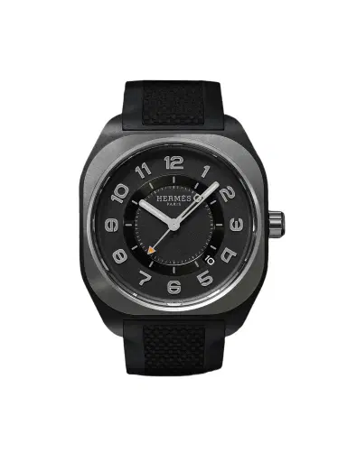 Hermès Timepieces H08 Automatic Graphene Watch, Ref. 057303WW00 - Men | Thumbnail 1 Hermès Timepieces H08 Automatic Graphene Watch, Ref. 057303WW00 - Men | Thumbnail 1