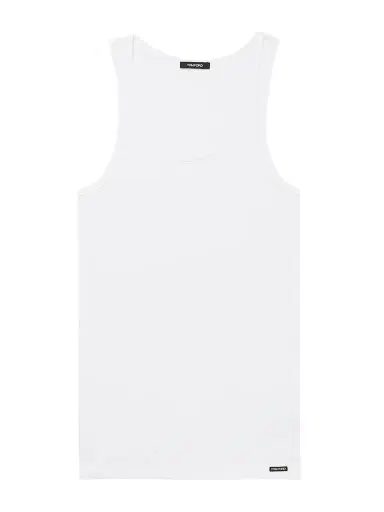 Tom Ford Ribbed Cotton and Modal-Blend Tank Top - Men | Thumbnail 1 Tom Ford Ribbed Cotton and Modal-Blend Tank Top - Men | Thumbnail 1