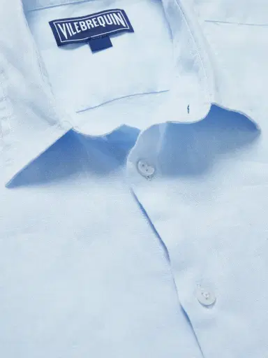 Vilebrequin Caroubis Linen Shirt - Men | Thumbnail 4 Vilebrequin Caroubis Linen Shirt - Men | Thumbnail 4