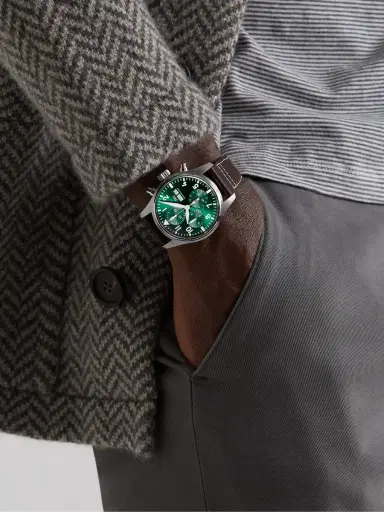 IWC SCHAFFHAUSEN Pilot's Automatic Chronograph Stainless Steel Watch, Ref. IW388103 - Men | Thumbnail 2 IWC SCHAFFHAUSEN Pilot's Automatic Chronograph Stainless Steel Watch, Ref. IW388103 - Men | Thumbnail 2