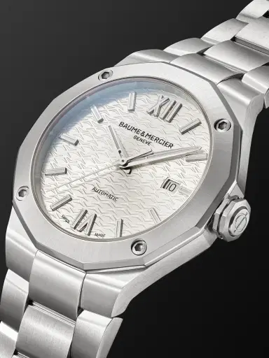 Baume & Mercier Riviera Automatic Stainless Steel Watch, Ref. M0A10622 - Men | Thumbnail 4 Baume & Mercier Riviera Automatic Stainless Steel Watch, Ref. M0A10622 - Men | Thumbnail 4