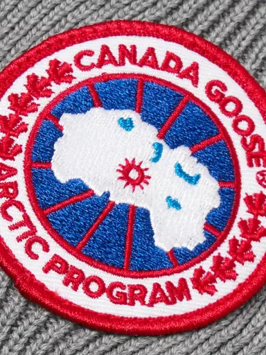 Canada Goose Logo-Appliquéd Merino Wool Beanie - Men | Thumbnail 3 Canada Goose Logo-Appliquéd Merino Wool Beanie - Men | Thumbnail 3