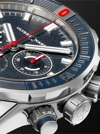 Ulysse Nardin Diver Automatic Chronograph Titanium Watch, Ref. 1503-170-3/93 - Men | Thumbnail 6 Ulysse Nardin Diver Automatic Chronograph Titanium Watch, Ref. 1503-170-3/93 - Men | Thumbnail 6