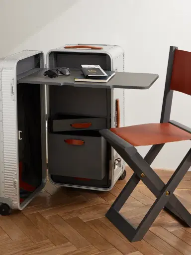 FPM Milano Special Edition Leather-Trimmed Aluminium and Wood Work Station - Men | Thumbnail 2 FPM Milano Special Edition Leather-Trimmed Aluminium and Wood Work Station - Men | Thumbnail 2