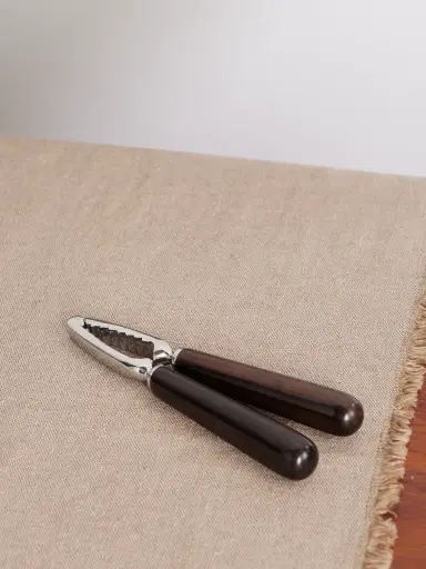 Lorenzi Milano Stainless Steel and Ebony Nutcracker - Men | Thumbnail 1 Lorenzi Milano Stainless Steel and Ebony Nutcracker - Men | Thumbnail 1