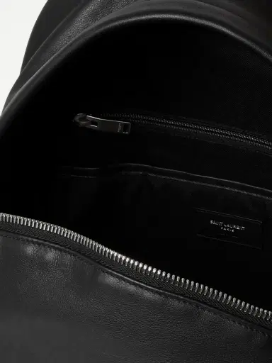 Saint Laurent City Leather Backpack - Men | Thumbnail 5 Saint Laurent City Leather Backpack - Men | Thumbnail 5