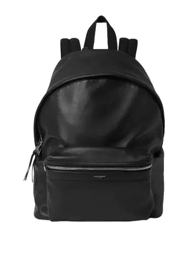 Saint Laurent City Leather Backpack - Men | Thumbnail 1 Saint Laurent City Leather Backpack - Men | Thumbnail 1