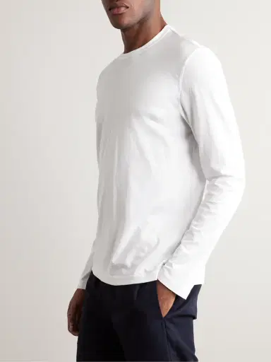 James Perse Cotton-Jersey T-Shirt - Men | Thumbnail 3 James Perse Cotton-Jersey T-Shirt - Men | Thumbnail 3