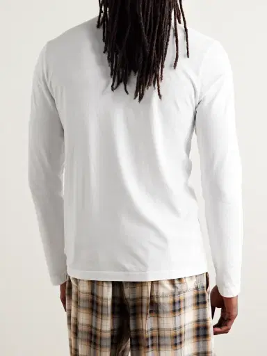 James Perse Cotton-Jersey T-Shirt - Men | Thumbnail 4 James Perse Cotton-Jersey T-Shirt - Men | Thumbnail 4