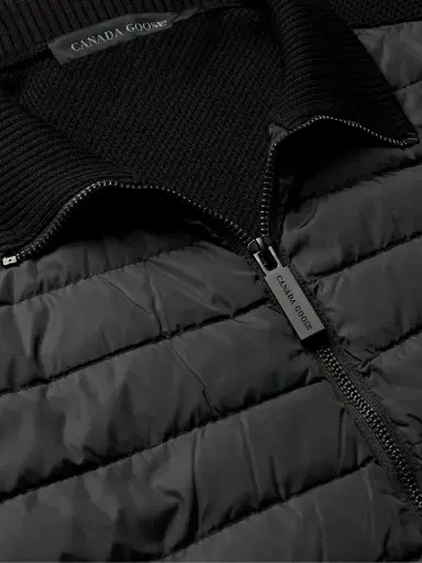 Canada Goose HyBridge Slim-Fit Quilted Down Shell and Merino Wool Jacket - Men | Thumbnail 4 Canada Goose HyBridge Slim-Fit Quilted Down Shell and Merino Wool Jacket - Men | Thumbnail 4