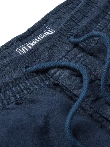 Vilebrequin Pacha Wide-Leg Linen Drawstring Trousers - Men | Thumbnail 6 Vilebrequin Pacha Wide-Leg Linen Drawstring Trousers - Men | Thumbnail 6