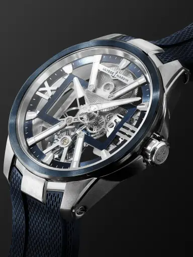 Ulysse Nardin Skeleton X Hand-Wound Titanium Watch - Men | Thumbnail 4 Ulysse Nardin Skeleton X Hand-Wound Titanium Watch - Men | Thumbnail 4