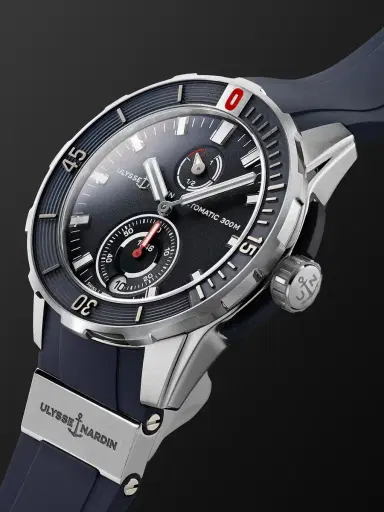 Ulysse Nardin Diver Chronometer Automatic Stainless Steel Watch, Ref. 1183-170-3/93 - Men | Thumbnail 4 Ulysse Nardin Diver Chronometer Automatic Stainless Steel Watch, Ref. 1183-170-3/93 - Men | Thumbnail 4