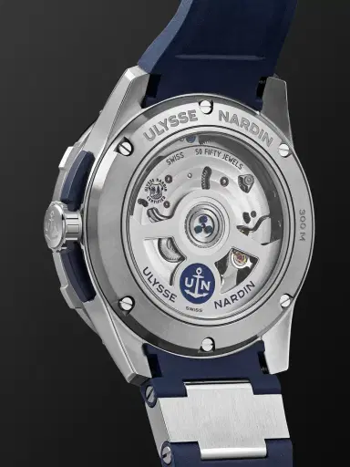 Ulysse Nardin Diver Chronometer Automatic Stainless Steel Watch, Ref. 1183-170-3/93 - Men | Thumbnail 5 Ulysse Nardin Diver Chronometer Automatic Stainless Steel Watch, Ref. 1183-170-3/93 - Men | Thumbnail 5