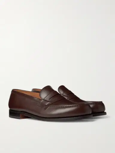 J.M. Weston 180 Moccasin Leather Loafers - Men | Thumbnail 3 J.M. Weston 180 Moccasin Leather Loafers - Men | Thumbnail 3